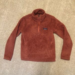 Women Patagonia sweater. Rust. Small